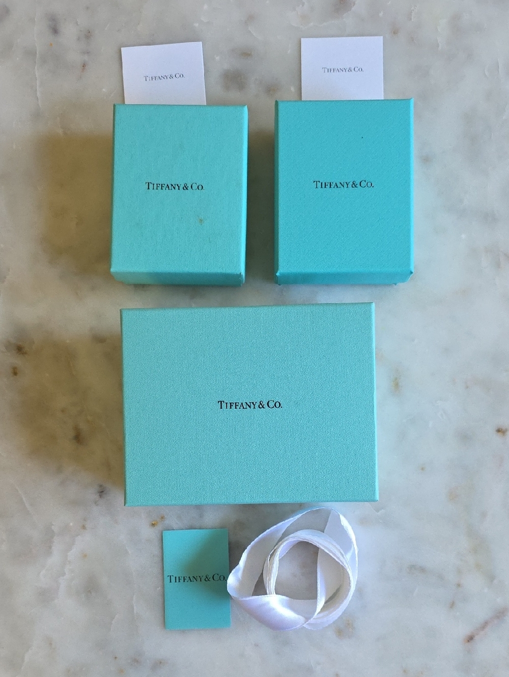 Tiffany & Co. gift box 3- set For Jewelry And Accessory